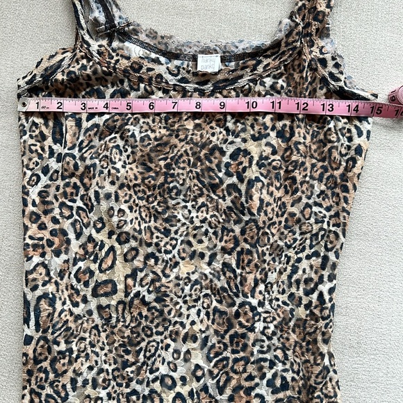Hanky Panky Leopard Print Camisole - sz M - Picture 8 of 10